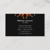 日曜日-曼荼羅燃え立つこと 名刺 (裏面)