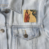 日曜日、月および星の作成 缶バッジ (インサイチュ)