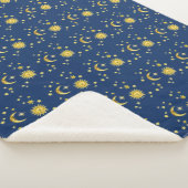 日曜日、月及び星 シェルパブランケット (3/4)