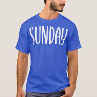日曜日 Tシャツ