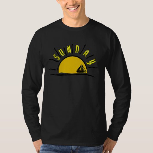 日曜日 Tシャツ (正面)