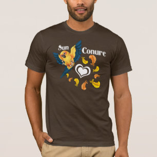 日曜日ConureのTシャツ(暗い) Tシャツ