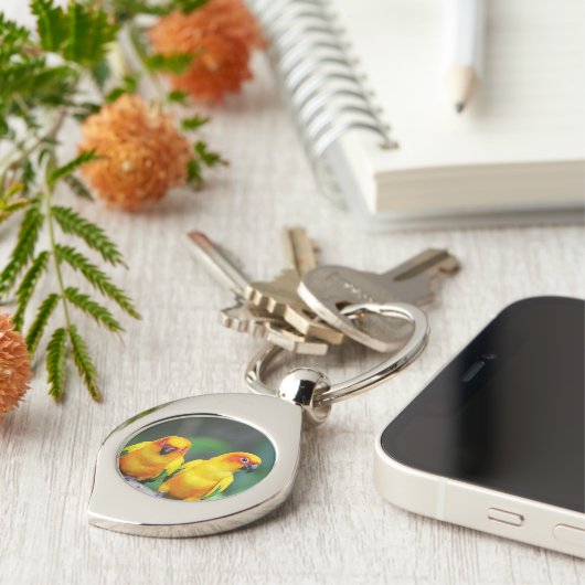 日曜日Conures キーホルダー (側面)