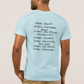 日曜日Fundayの取締役会議 Tシャツ (裏面)