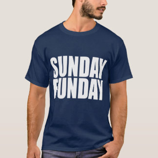 日曜日Fundayの暗闇のTシャツ Tシャツ