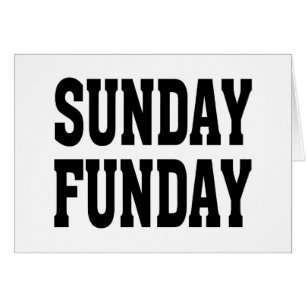 日曜日Funday