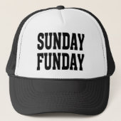 日曜日Funday キャップ (正面)