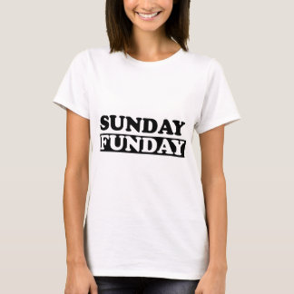日曜日Funday Tシャツ