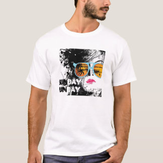 日曜日Funday Tシャツ