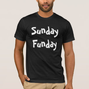 日曜日Funday Tシャツ