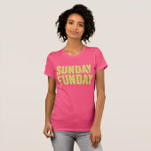 日曜日Funday Tシャツ (正面フル)