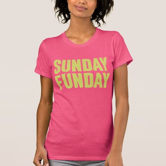 日曜日Funday Tシャツ (正面)