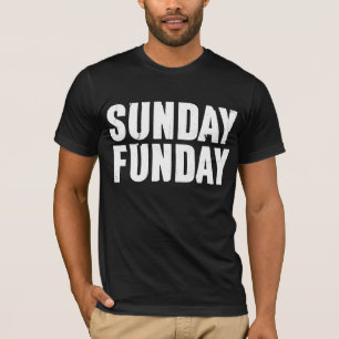 日曜日Funday Tシャツ