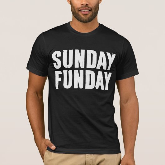 日曜日Funday Tシャツ (正面)
