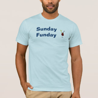 日曜日Funday Tシャツ