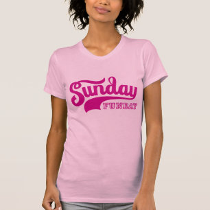 日曜日Funday Tシャツ