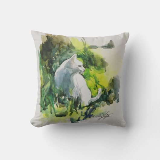 日曜日Pillow女性 クッション (正面)