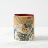 日曜日Wukong Chinese猿王の芸術のマグ マグカップ (中央)