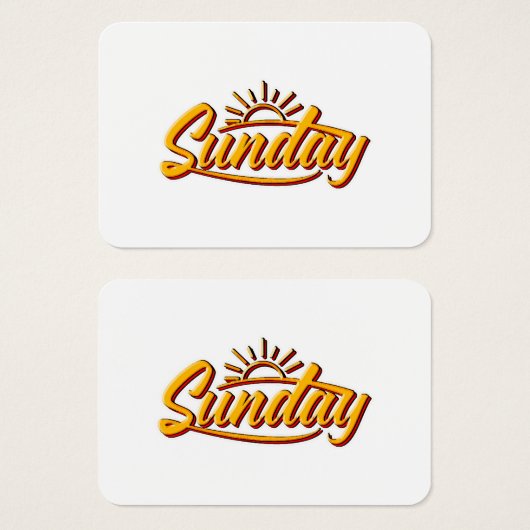 日曜最高のの夏 (正面&裏面)