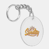 日曜最高のの夏 キーホルダー (正面左)