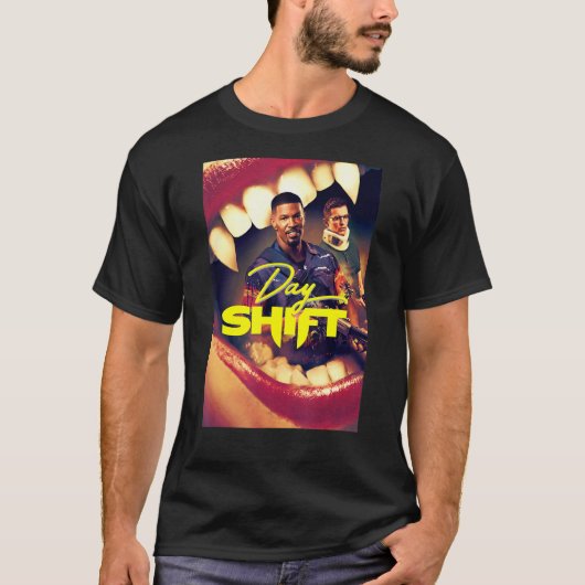 日替えバッドとセスのポスター Tシャツ (正面)