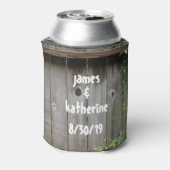 日最高の前！パーソナライズされた結婚式の引き出物 缶クーラー (缶裏面)