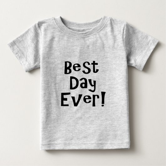 日最高の前！ ベビーTシャツ (正面)