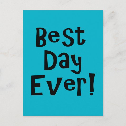 日最高の前！ ポストカード (正面)