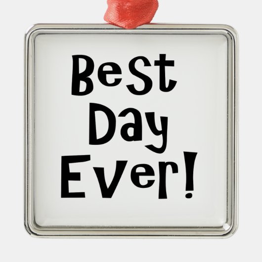 日最高の前！ メタルオーナメント (正面)