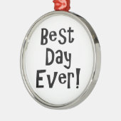 日最高の前！ メタルオーナメント (左)