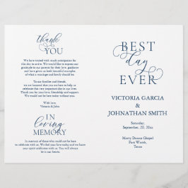 日最高の前、式の折り畳み式のプ結婚ログラム