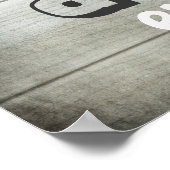 日最高の日の引用文ポスター素朴なシックなウォールアート ポスター (角)