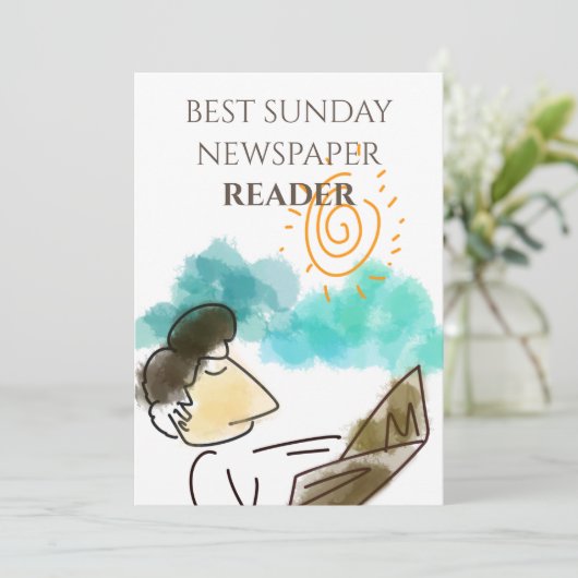 日最高の日新聞リーダー父の日 シーズンカード (スタンド正面)