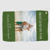 日最高の毎パーカスタム写真 ゴルフタオル (横)