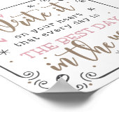 日最高の ポスター (角)