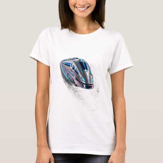 日月が合った Tシャツ (正面)