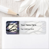 日月のハッチング ラベル (インサイチュ)