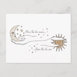 日月はがき ポストカード