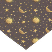 日月パターン ショートテーブルランナー (コーナー)