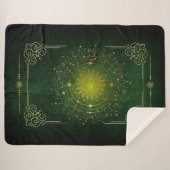 日月魔法 シェルパブランケット (正面(横))