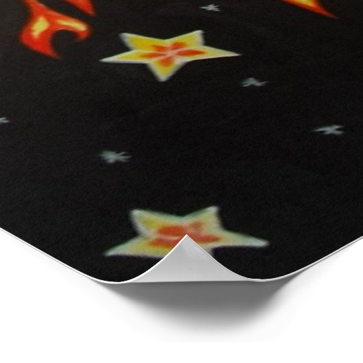 日月 ポスター (角)