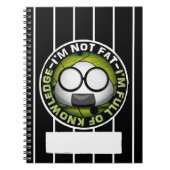 日本おもしろいのリボール ノートブック (正面)