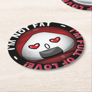 日本おもしろいのリボール ラウンドペーパーコースター