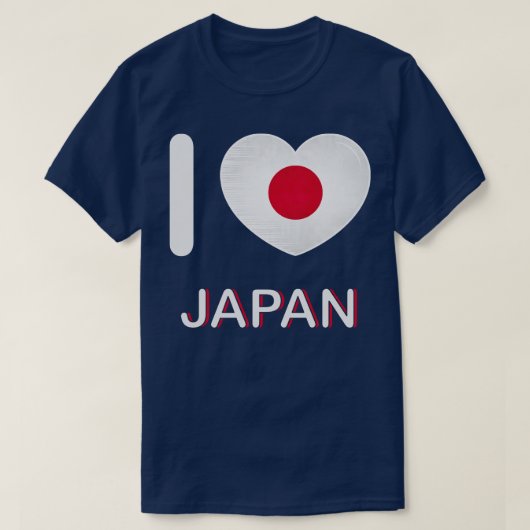日本が大好き自分の国22 Tシャツ (デザイン正面)