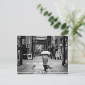 日本が好き – 京都の芸者 ポストカード (スタンド正面)