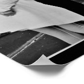 日本が第二次大戦を降伏するニューヨークのカップルキス ポスター (角)