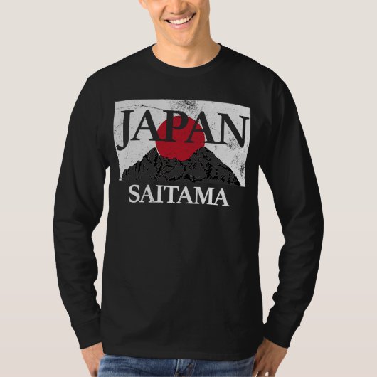 日本さいたま富士さん国旗 Tシャツ (正面)