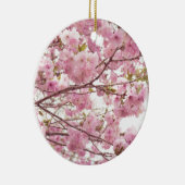 日本でさくらんぼの花を咲かせる セラミックオーナメント (右)