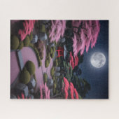 日本では庭園は様々なものを用いて設計されることが多い ジグソーパズル (横)