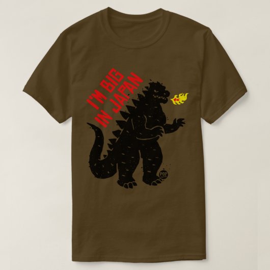 日本で大きい Tシャツ (デザイン正面)